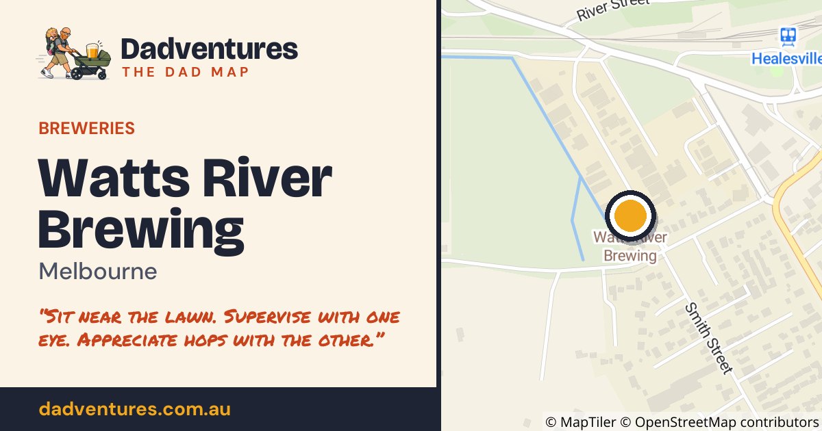 Watts River Brewing on the Dad Map