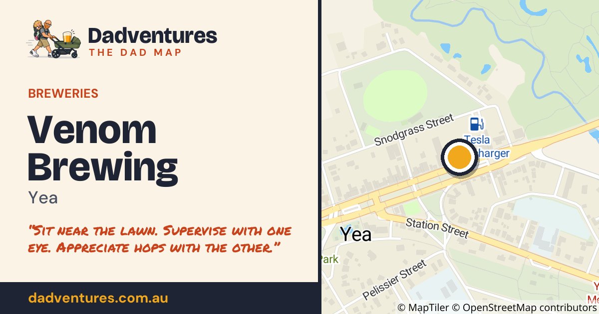 Venom Brewing on the Dad Map