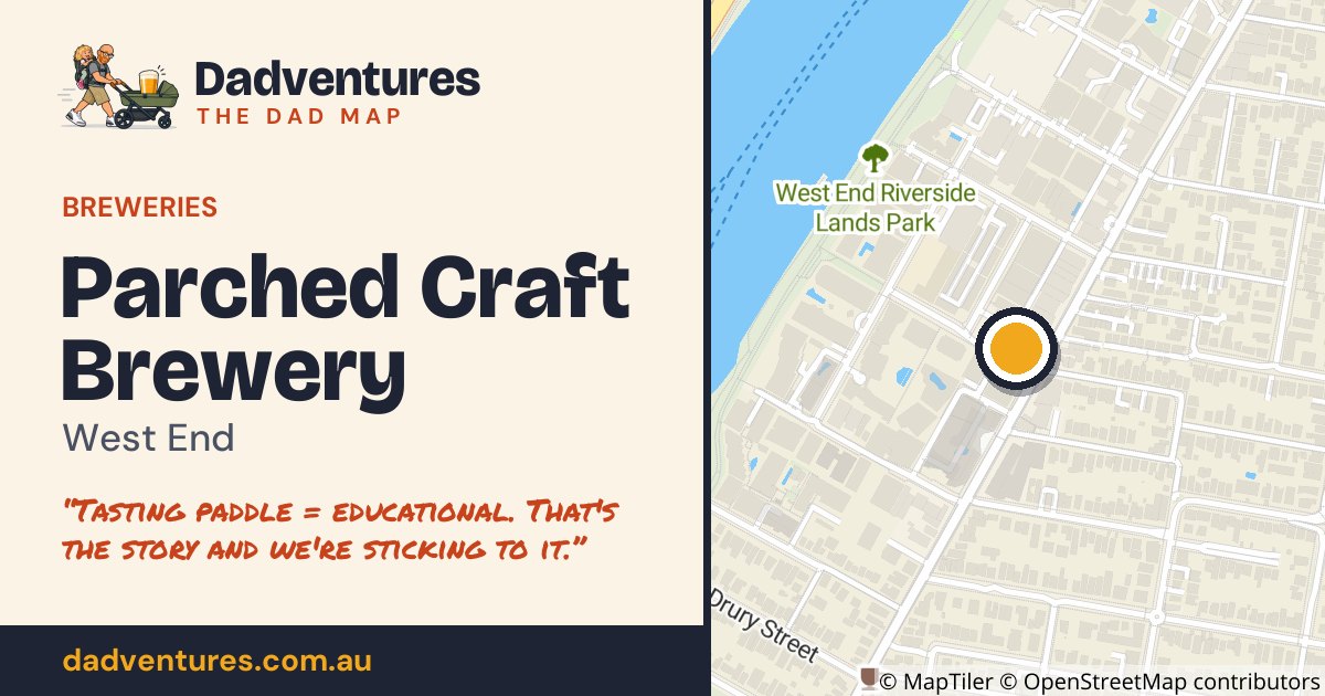 Parched Craft Brewery on the Dad Map