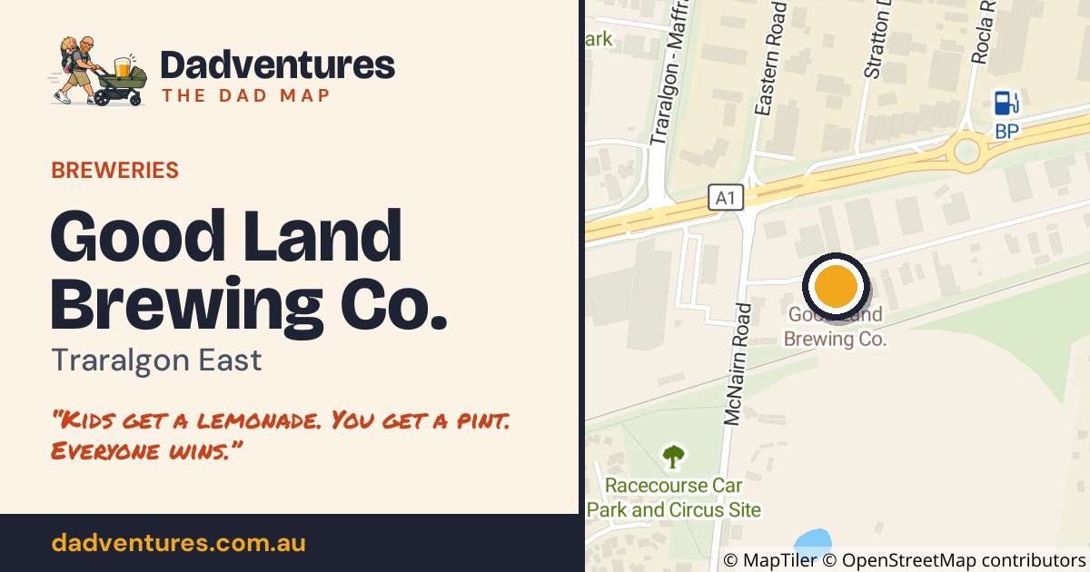 Good Land Brewing Co. on the Dad Map