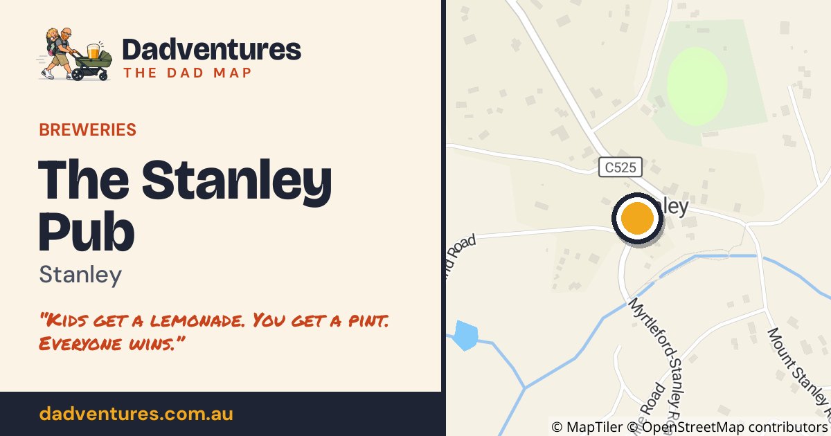 The Stanley Pub on the Dad Map