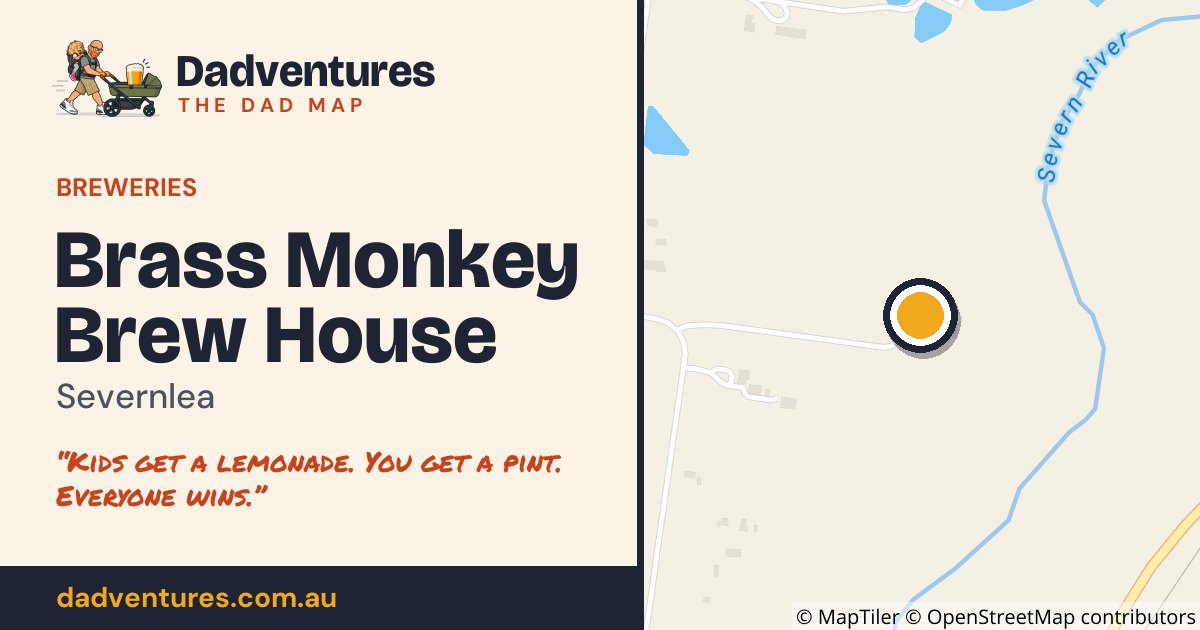 Brass Monkey Brew House on the Dad Map