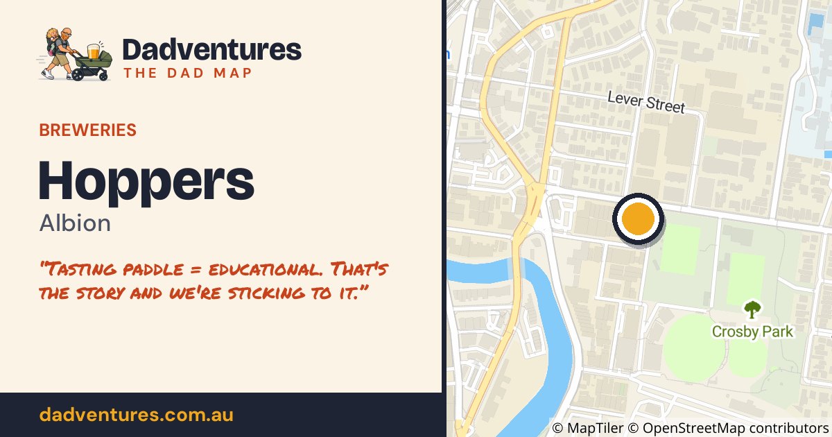 Hoppers on the Dad Map