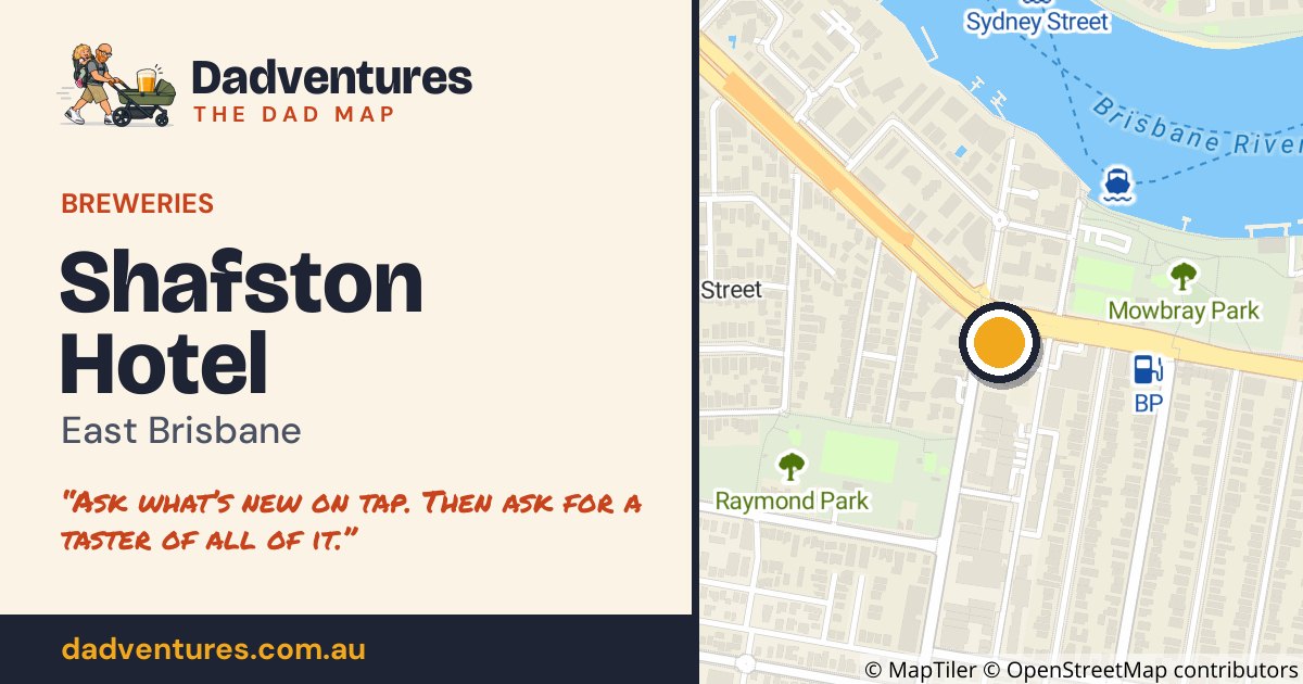 Shafston Hotel on the Dad Map