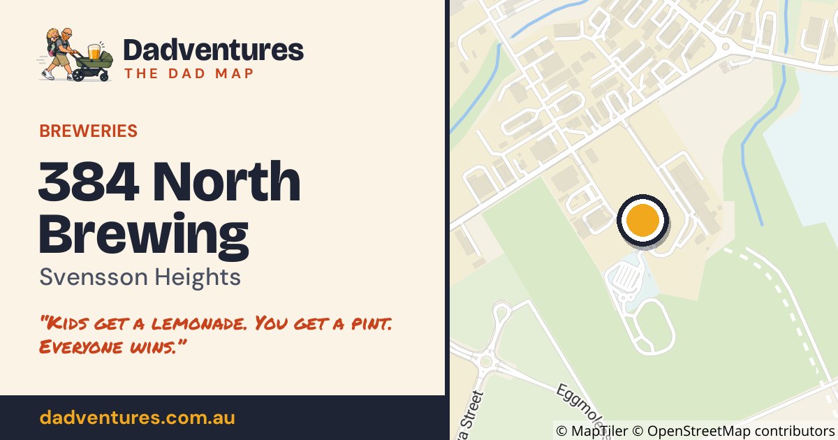 384 North Brewing on the Dad Map