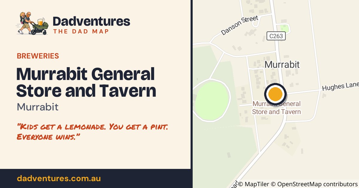 Murrabit General Store and Tavern on the Dad Map