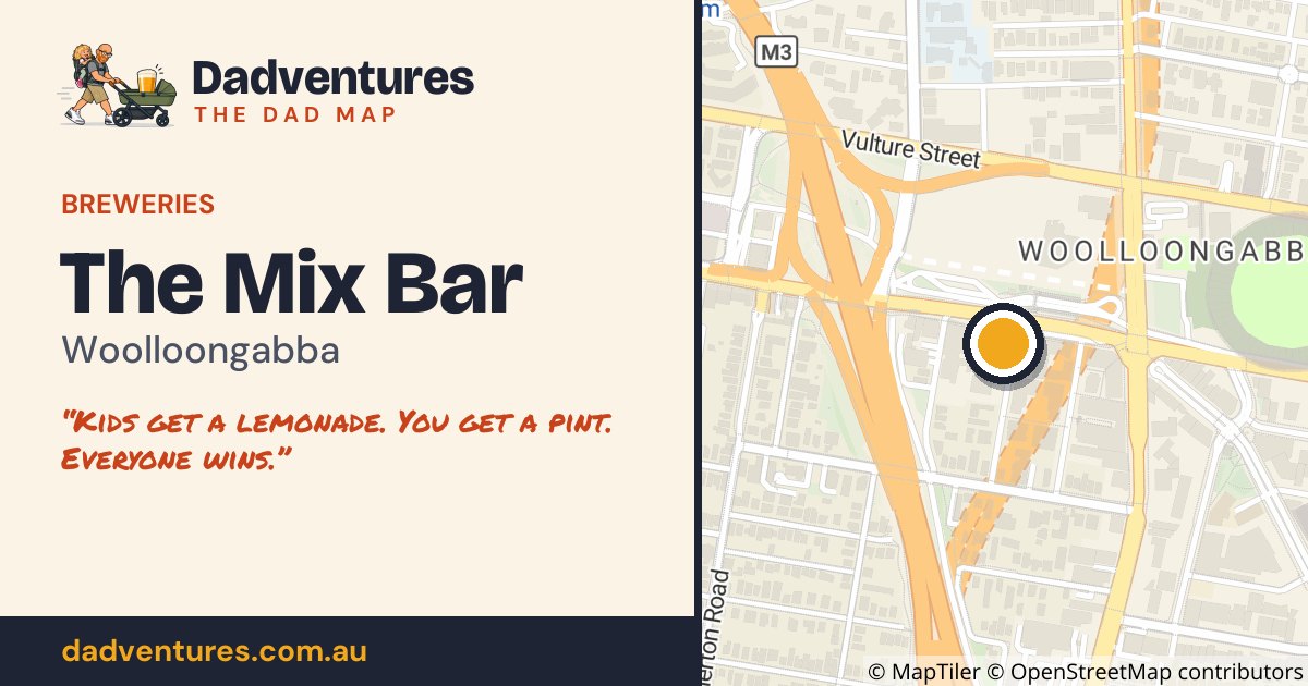 The Mix Bar on the Dad Map