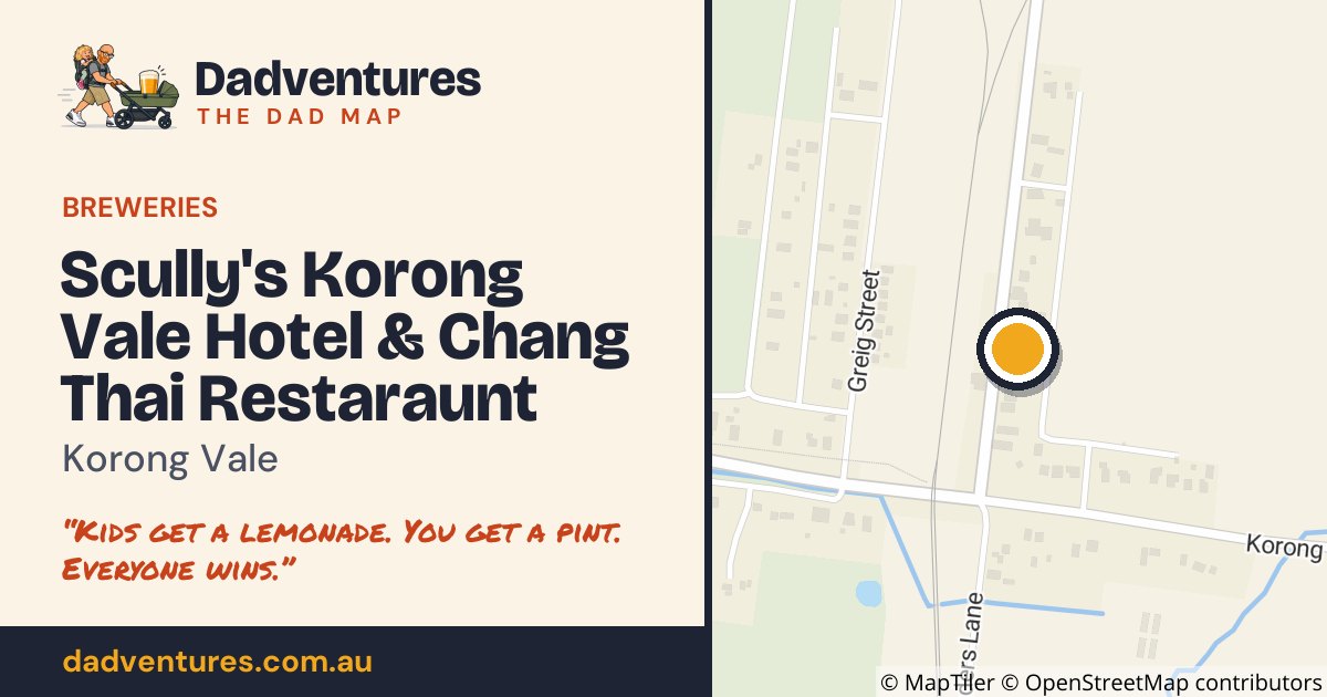 Scully's Korong Vale Hotel & Chang Thai Restaraunt on the Dad Map