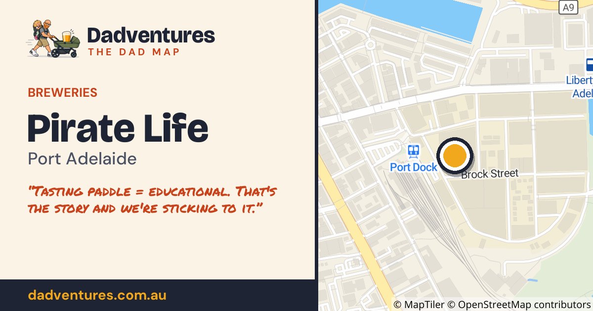 Pirate Life on the Dad Map