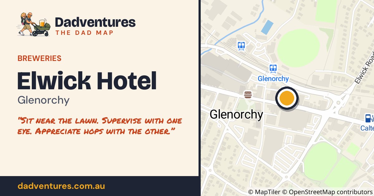 Elwick Hotel on the Dad Map