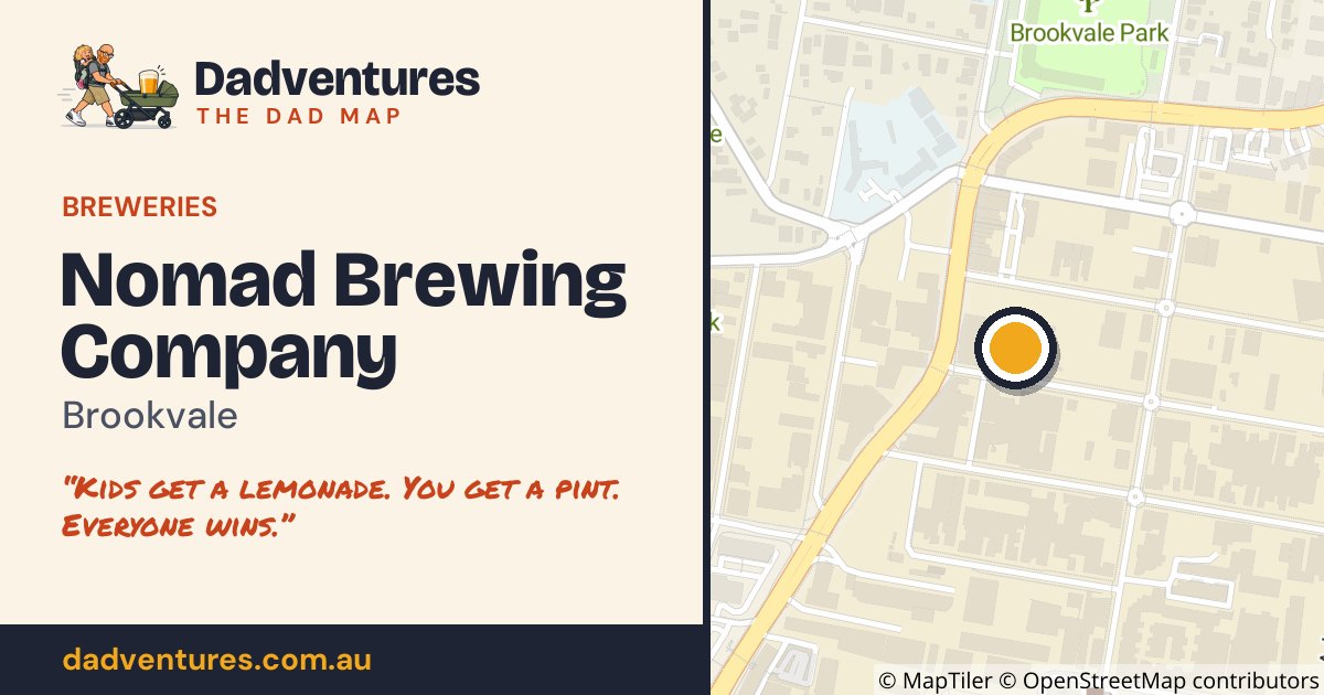 Nomad Brewing Company on the Dad Map