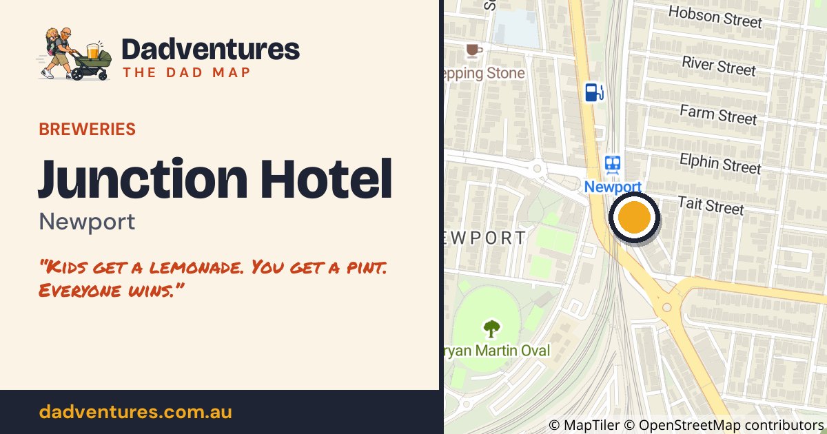 Junction Hotel on the Dad Map