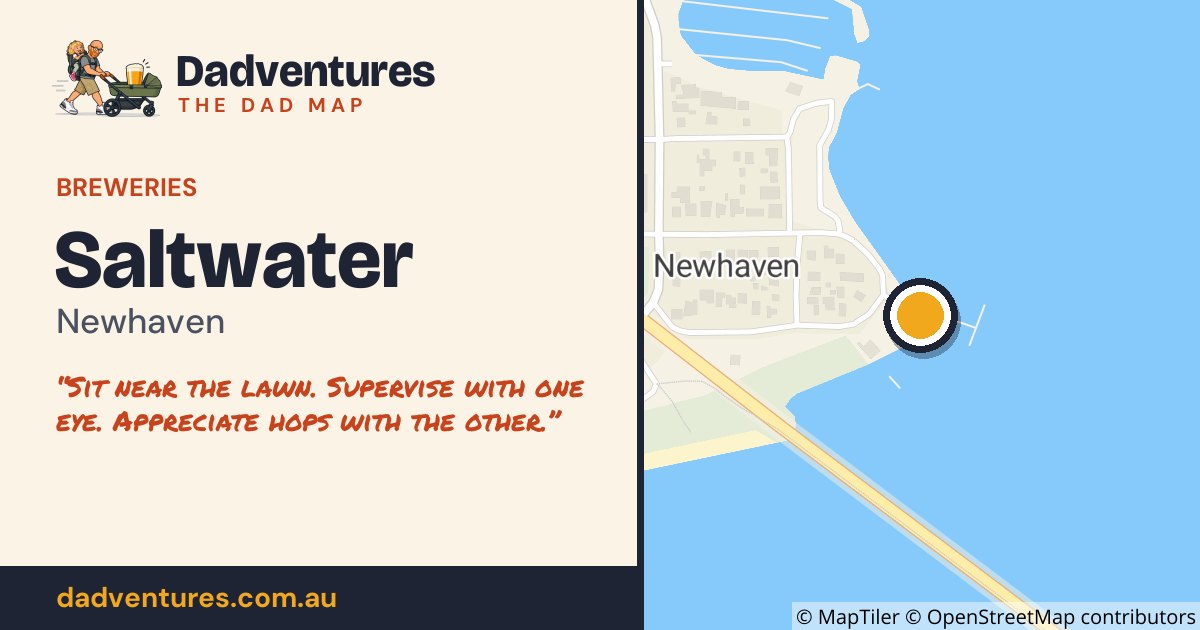 Saltwater on the Dad Map