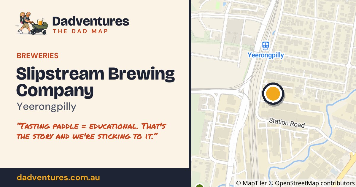 Slipstream Brewing Company on the Dad Map