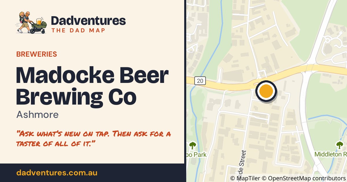 Madocke Beer Brewing Co on the Dad Map