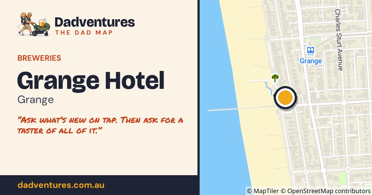 Grange Hotel on the Dad Map