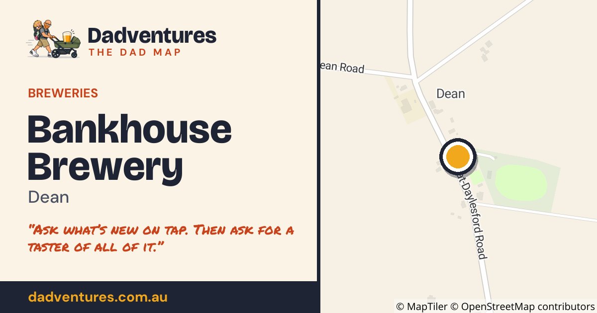 Bankhouse Brewery on the Dad Map