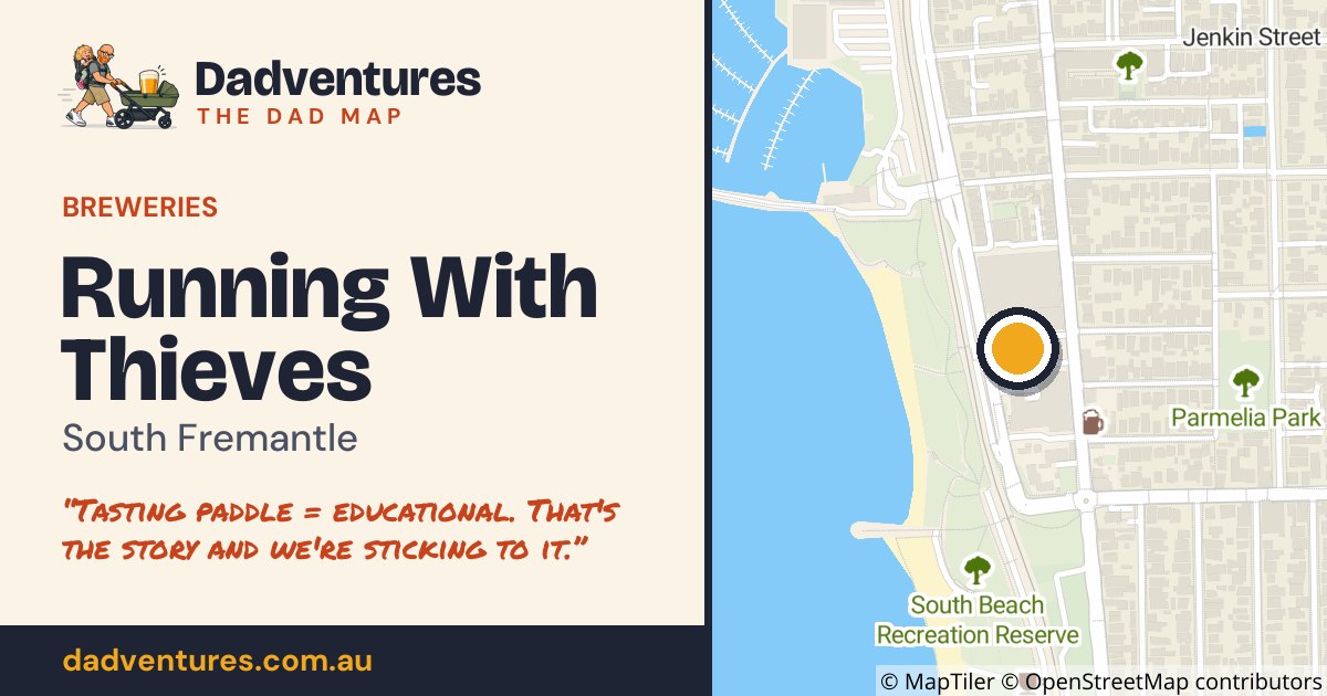 Running With Thieves on the Dad Map