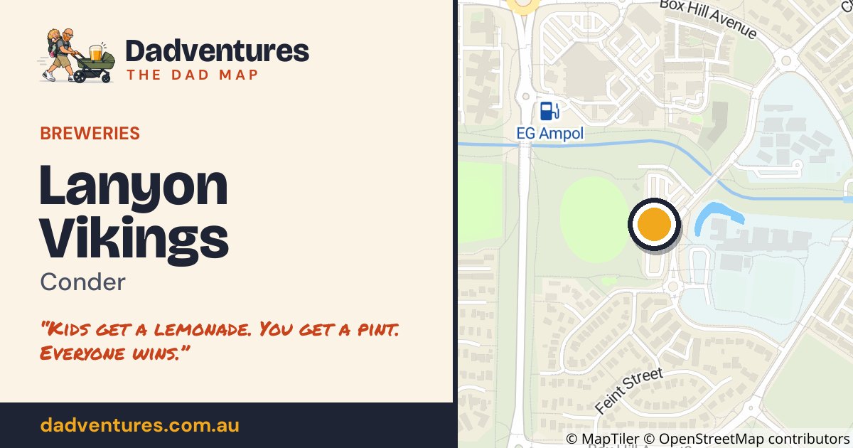 Lanyon Vikings on the Dad Map