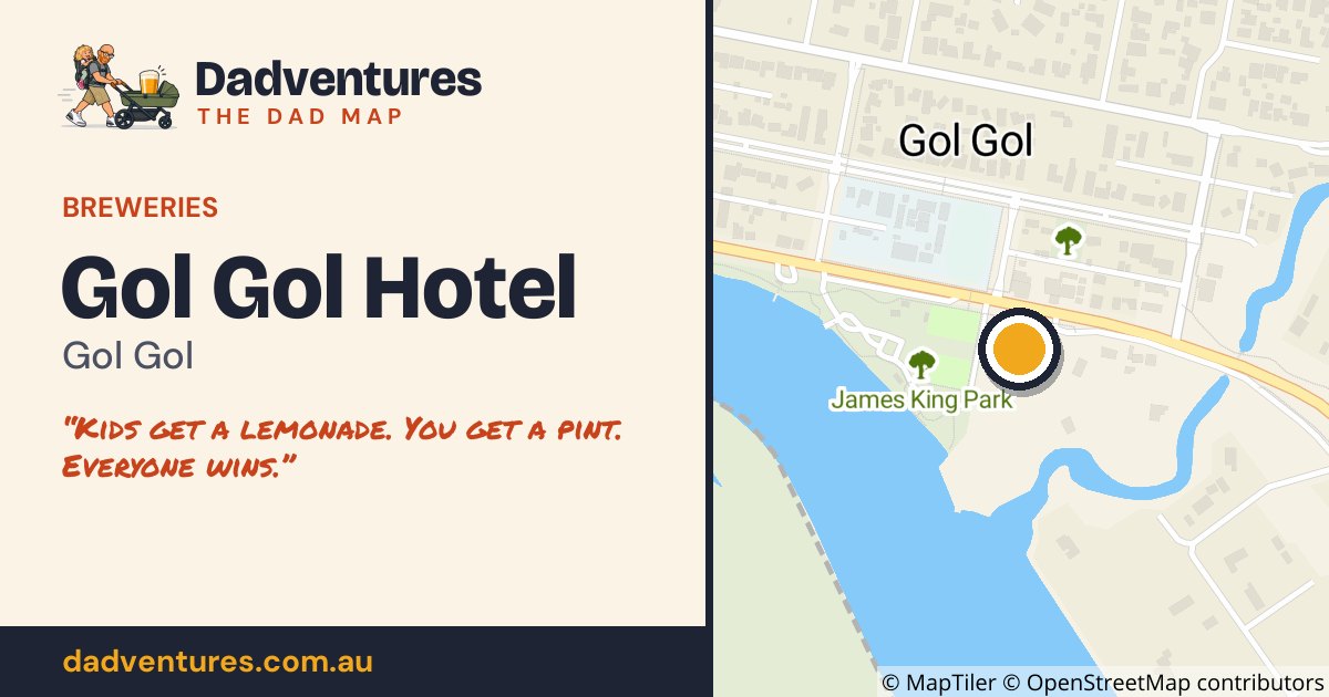 Gol Gol Hotel on the Dad Map