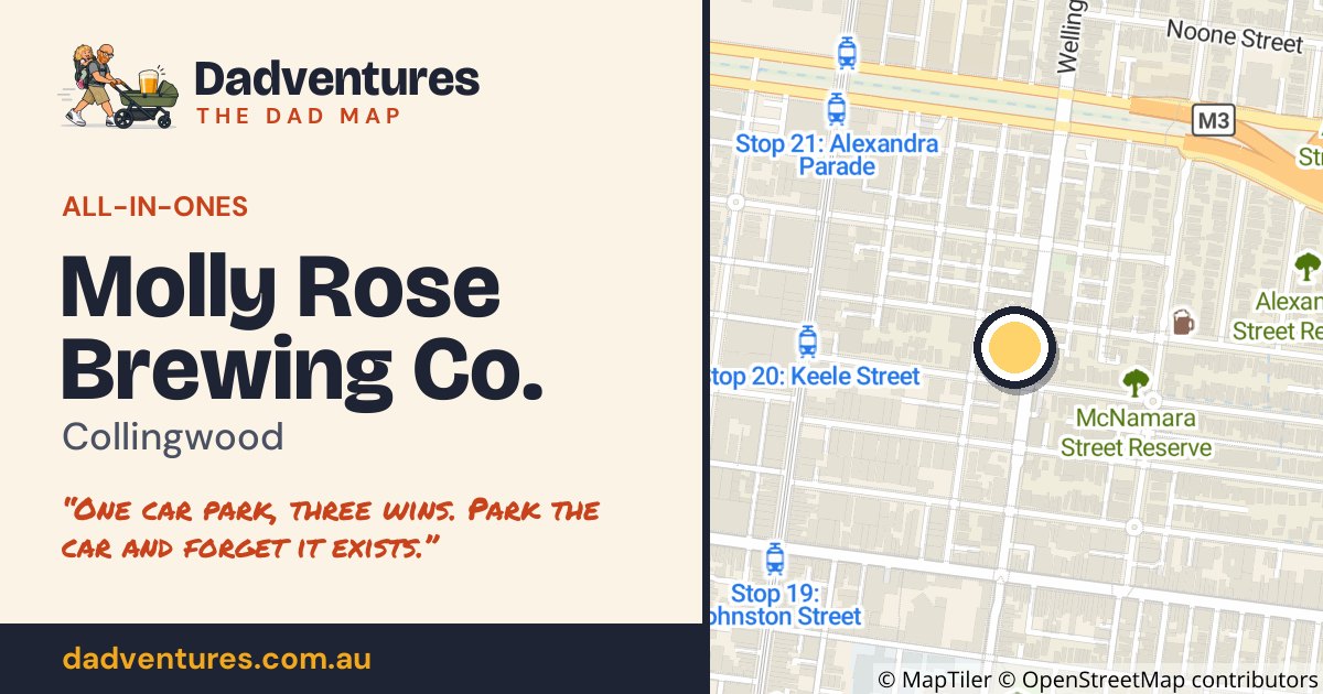 Molly Rose Brewing Co. on the Dad Map