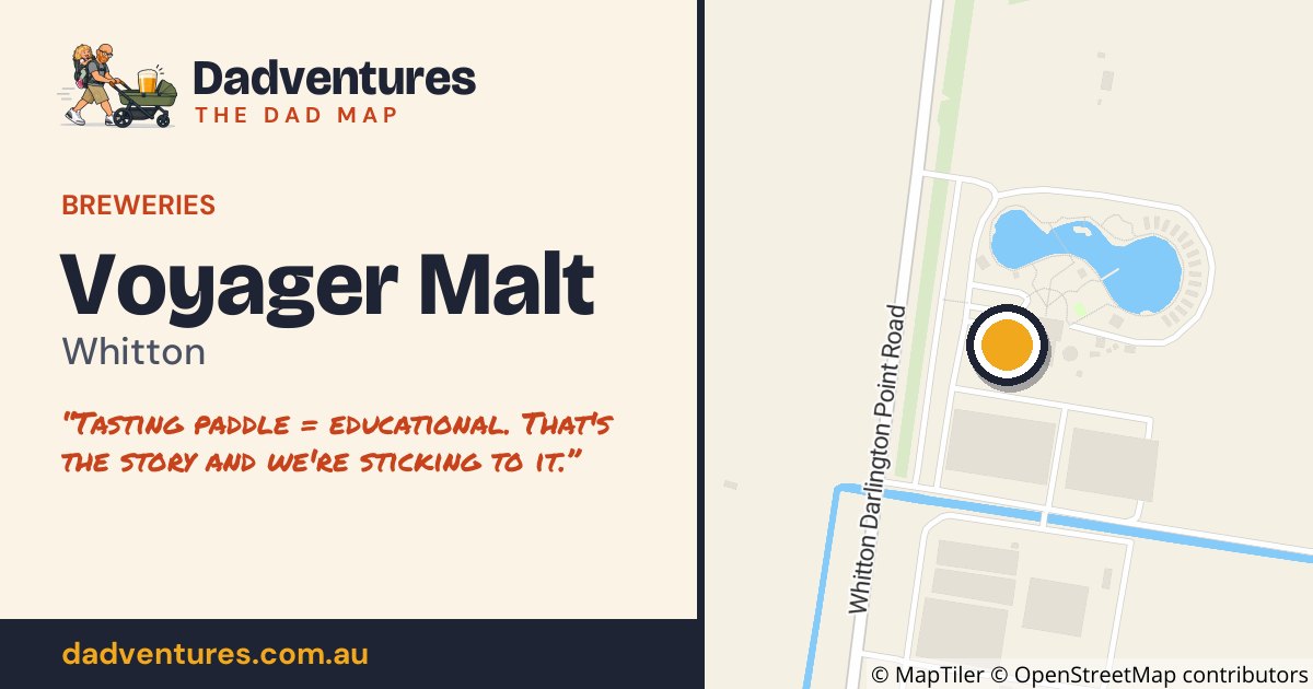 Voyager Malt on the Dad Map