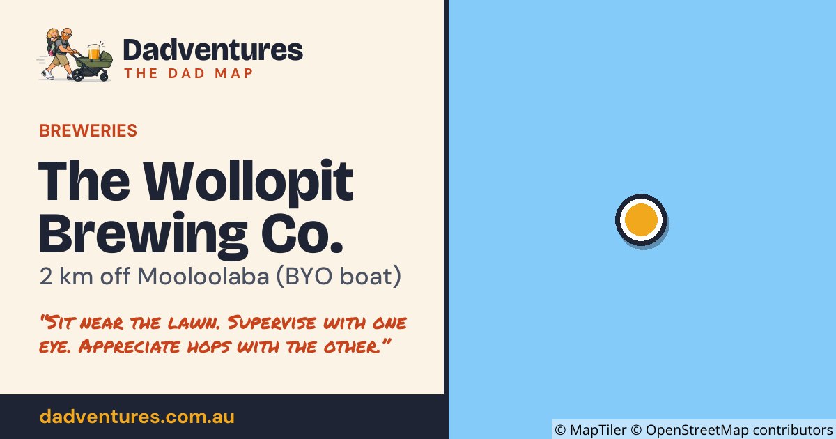 The Wollopit Brewing Co. on the Dad Map